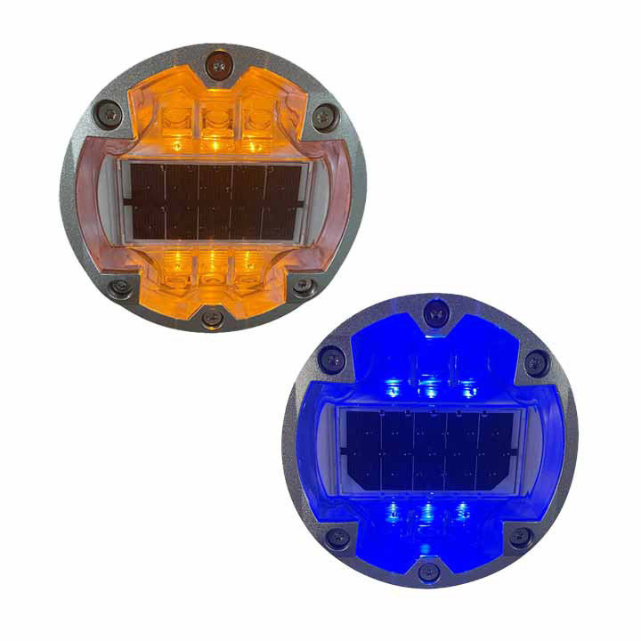 ভারী দায়িত্ব IL300 সৌর LED রোড স্টাডস 10mm ব্যাস LED সৌর চালিত বিড়াল চোখ